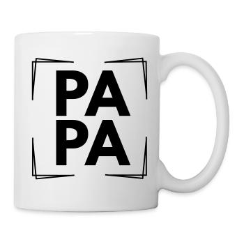Papa - Mug blanc - blanc - Droite