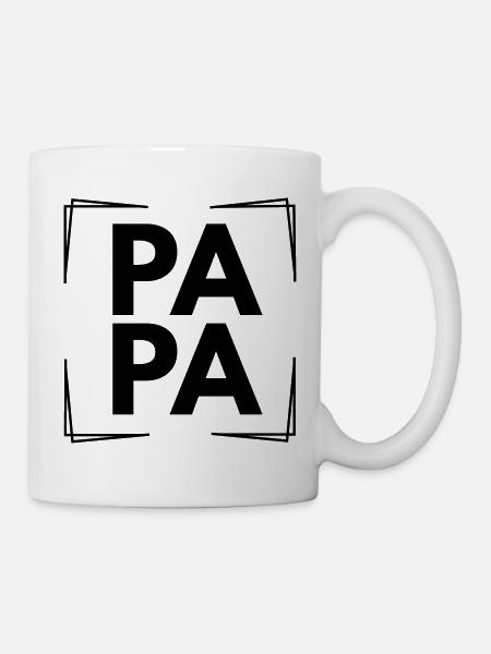Papa - Mug blanc - blanc