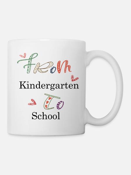 Kindergarten  - Tasse - Weiß