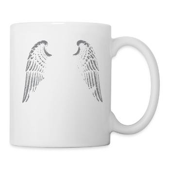 Winged Gothic Girl - Mug - white - Right