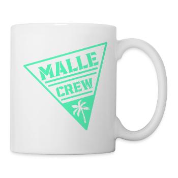 Mille Crew Mint Triangle Patch - Tasse - Weiß - Rechts