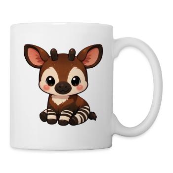 Okapi - Mug blanc - blanc - Droite