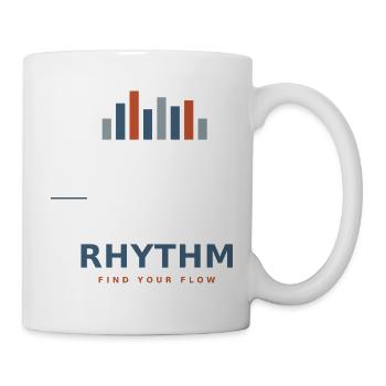 rhythm_design - Tasse - Weiß - Rechts