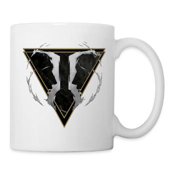Zwillinge Luftzeichen – Tierkreis von Kék-Ina - Tasse - Weiß - Rechts