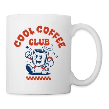 Kaffeeclub | Kaffeeliebhaber-Kollegen-Geschenk - Tasse - Weiß - Rechts