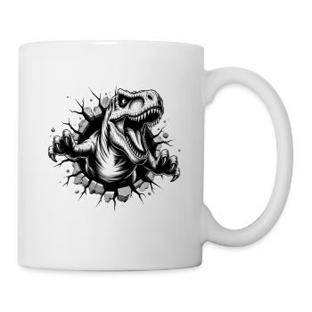 Raptor-Durchbruch - Tasse - Weiß - Rechts