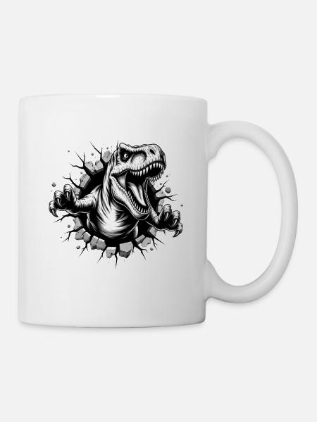 Raptor-Durchbruch - Tasse - Weiß