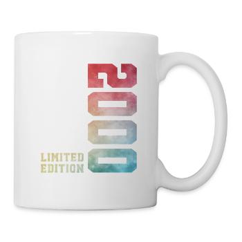26. Geburtstag Limited Edition 2000 Jahrgang 2000 - Tasse - Weiß - Rechts