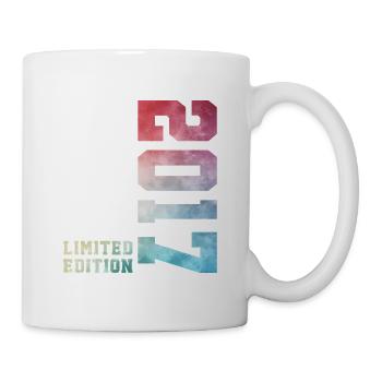 9. Geburtstag Limited Edition 2017 – Jahrgang 2017 - Tasse - Weiß - Rechts