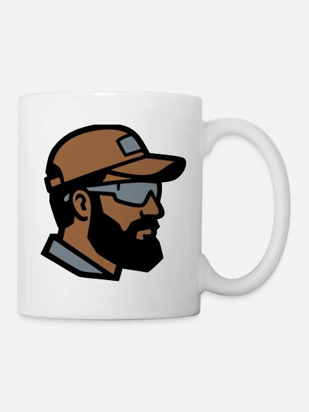 Handwerker Profil Logo - Tasse - Weiß
