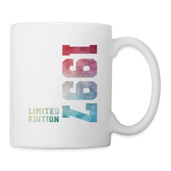 29. Geburtstag Limited Edition 1997 Jahrgang 1997 - Tasse - Weiß - Rechts