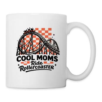 Cool Moms Roller Coaster Ride - Mug - white - Right