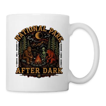 National Park After Dark - Mug - white - Right