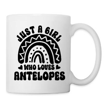 Antelope Retro Rainbow - Mug - white - Right