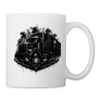 Trucker love - Mug - white - Right