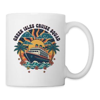 Greek Islands Squad Cruise - Mug - white - Right