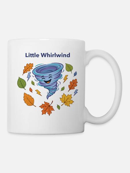 Kleiner Wirbelwind Herbstzauber - Tasse - Weiß