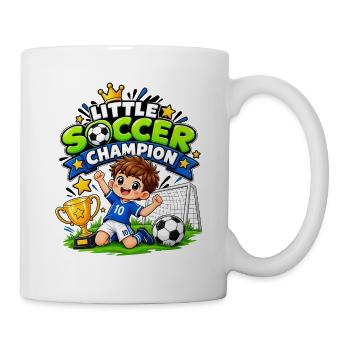 Little Soccer Champion Kids – Soccer Champion Desi - Tasse - Weiß - Rechts