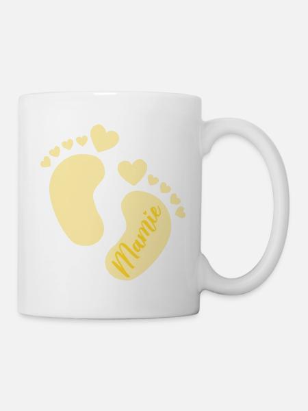 Baby Französische Oma - Tasse - Weiß