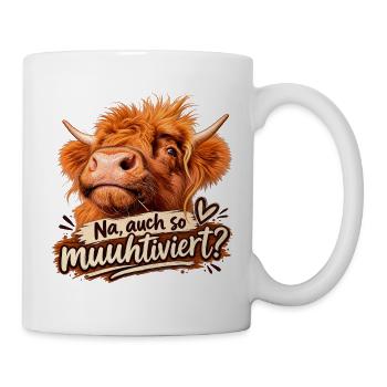 Muuhtiviertes Highland  - Tasse - Weiß - Rechts