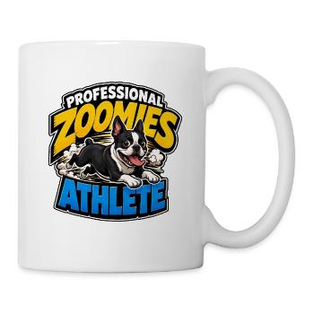 Boston Terrier - Tasse - Weiß - Rechts