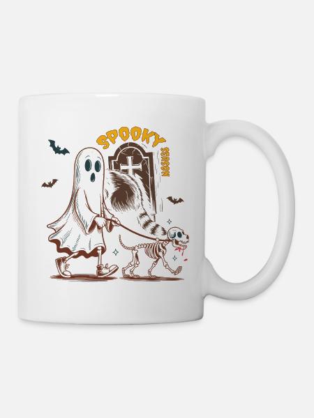 Spooky Season - Tasse - Weiß