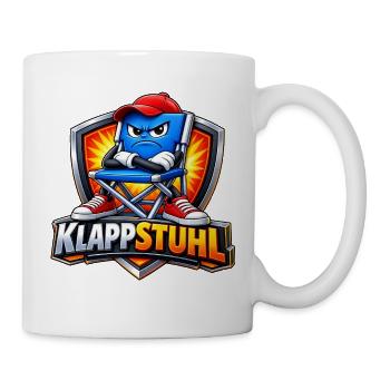 Klapstuhl Kämpfer Logo - Tasse - Weiß - Rechts