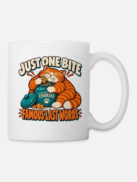 Nur ein Keks - Tasse - Weiß