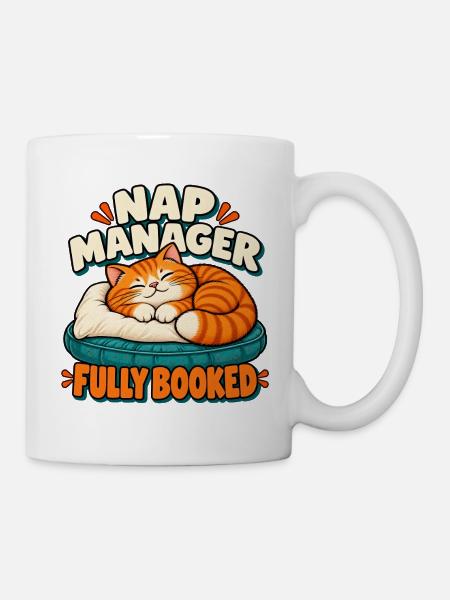 Nickerchen-Manager - Tasse - Weiß