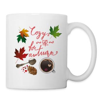 Cozy Autumn - Tasse - Weiß - Rechts