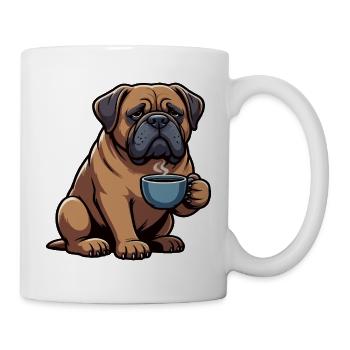 Bordeaux Dogge Bordeauxs Bordeaux Doggen besitzer - Tasse - Weiß - Rechts