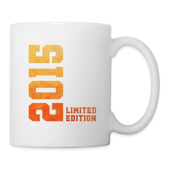 11. Geburtstag limited edition 2015 jahrgang 2015 - Tasse - Weiß - Rechts