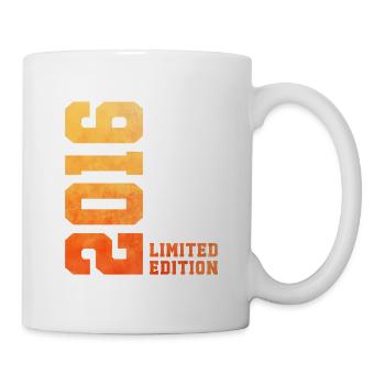 10. Geburtstag limited edition 2016 jahrgang 2016 - Tasse - Weiß - Rechts