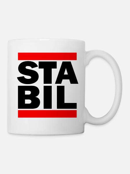 STABIL - BARS - Tasse - Weiß