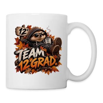 Team 12 Grad - Tasse - Weiß - Rechts