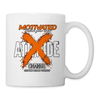 Motivierte Veränderung: Find Your Way - Tasse - Weiß - Rechts