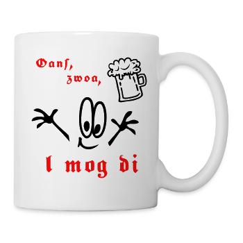 Heimatfest - Tasse - Weiß - Rechts