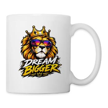 Re Leone Sogna in Grande - Tasse - Weiß - Rechts