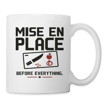 Zuerst Implementierung - Tasse - Weiß - Rechts