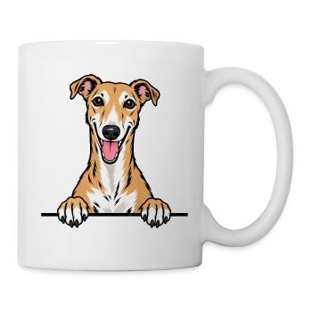 Greyhound - Tasse - Weiß - Rechts