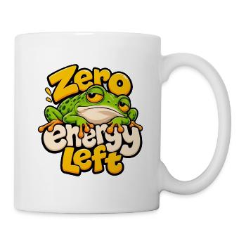 Frosch - Tasse - Weiß - Rechts