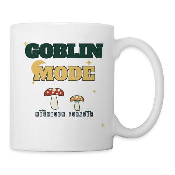 Goblin-Modus Pilzsammler - Tasse - Weiß - Rechts