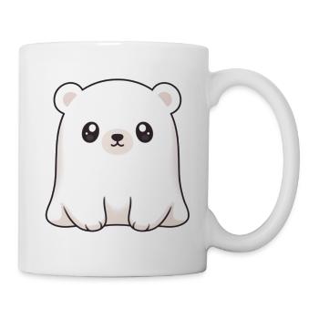 Eisbär - Tasse - Weiß - Rechts
