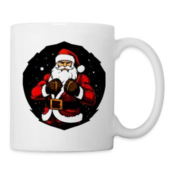 Kämpfer Christmas - Tasse - Weiß - Rechts