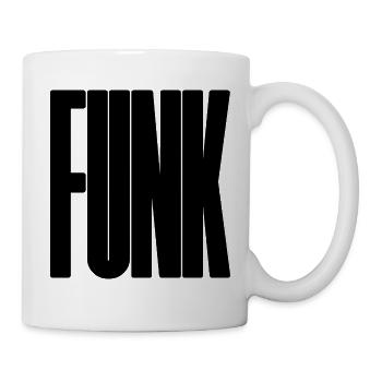 Bold Funk Music Logo - Tasse - Weiß - Rechts