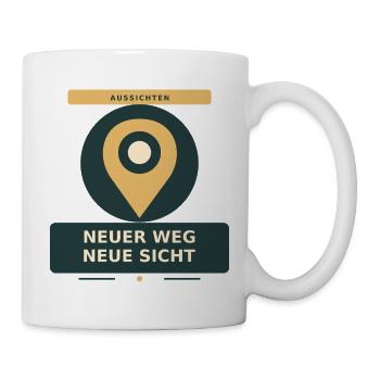 Neuer Weg - Tasse - Weiß - Rechts