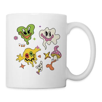 Grusel Halloween - Tasse - Weiß - Rechts