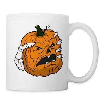 Pumpkin Tight Halloween - Tasse - Weiß - Rechts