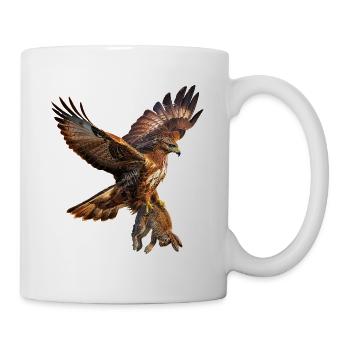 Steinadler - Tasse - Weiß - Rechts