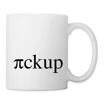 Pick up - Mug - white - Right
